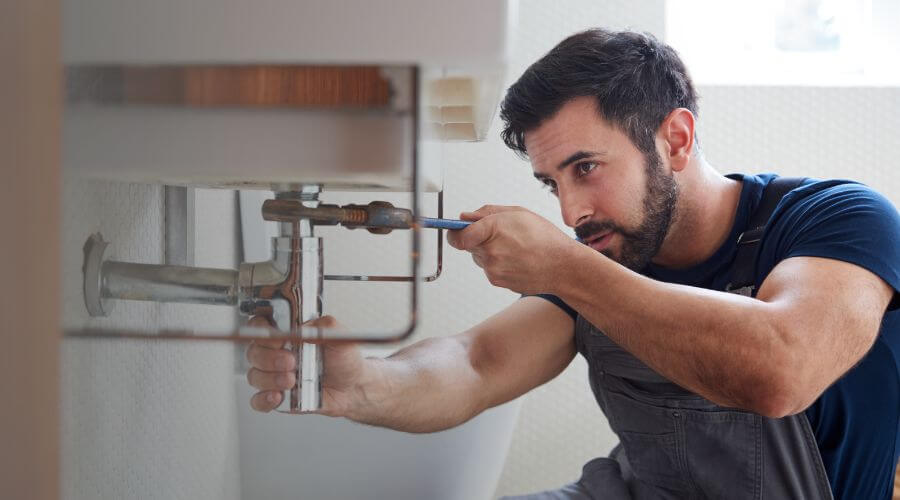Sink faucet installation in New Edinburg, AR
